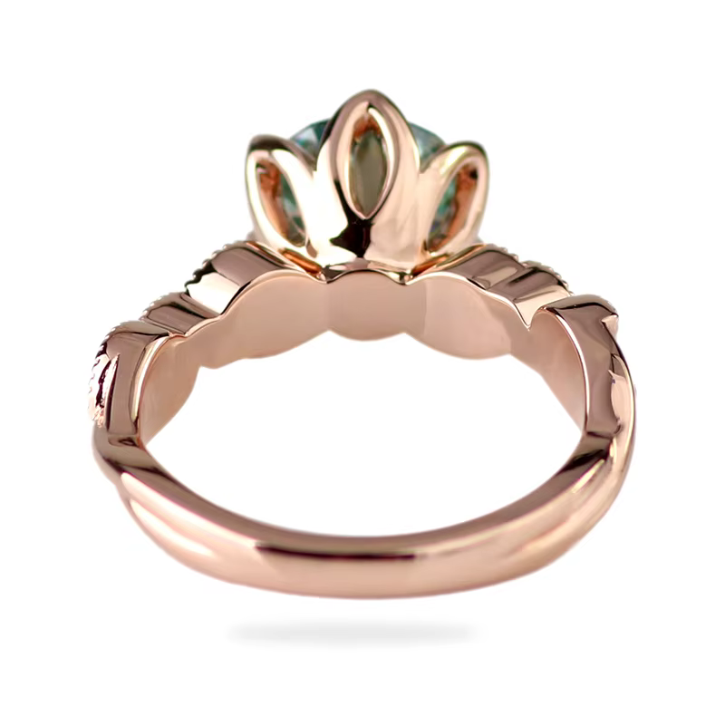 Cincin Tunangan Rose Gold 10K
